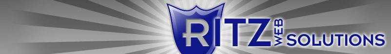 Logo - Ritz web solutions, Sonoma web design