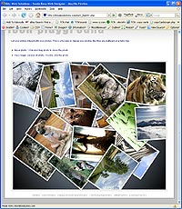 Flash photo viewer